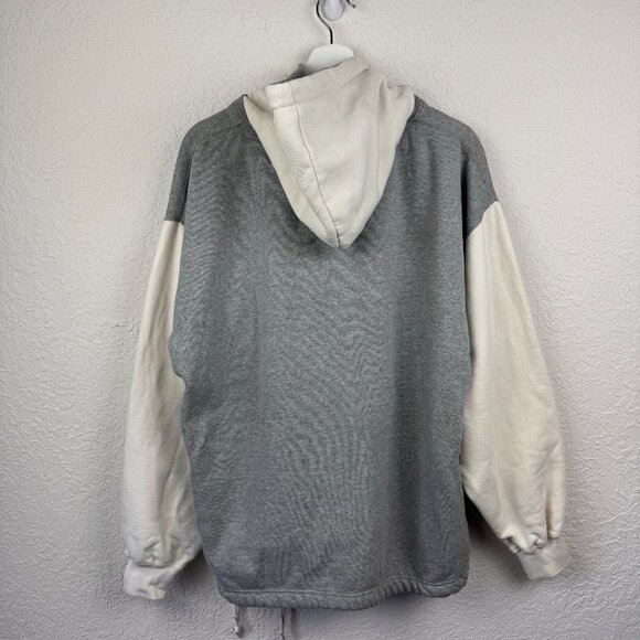 Drexel University Sweatshirt Unisex Large Gray Pullover Hoodie Drawstring Waist - Picture 3 of 10